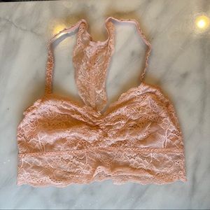 Victoria’s Secret Pink Lace Peachy Bralette